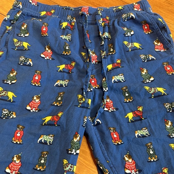 J. Crew Christmas Doggies Pajama Pants - Picture 2 of 7